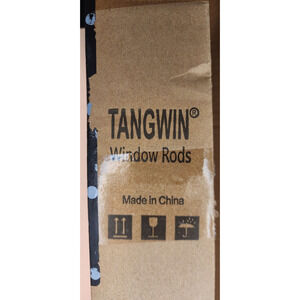 Tangwin - Curtain Rod - 28”-48” - White